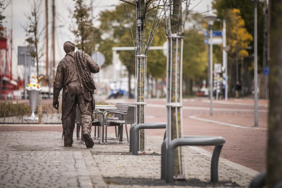 Werviaan gaat richting de Oude Rijkswerf Willemsoord